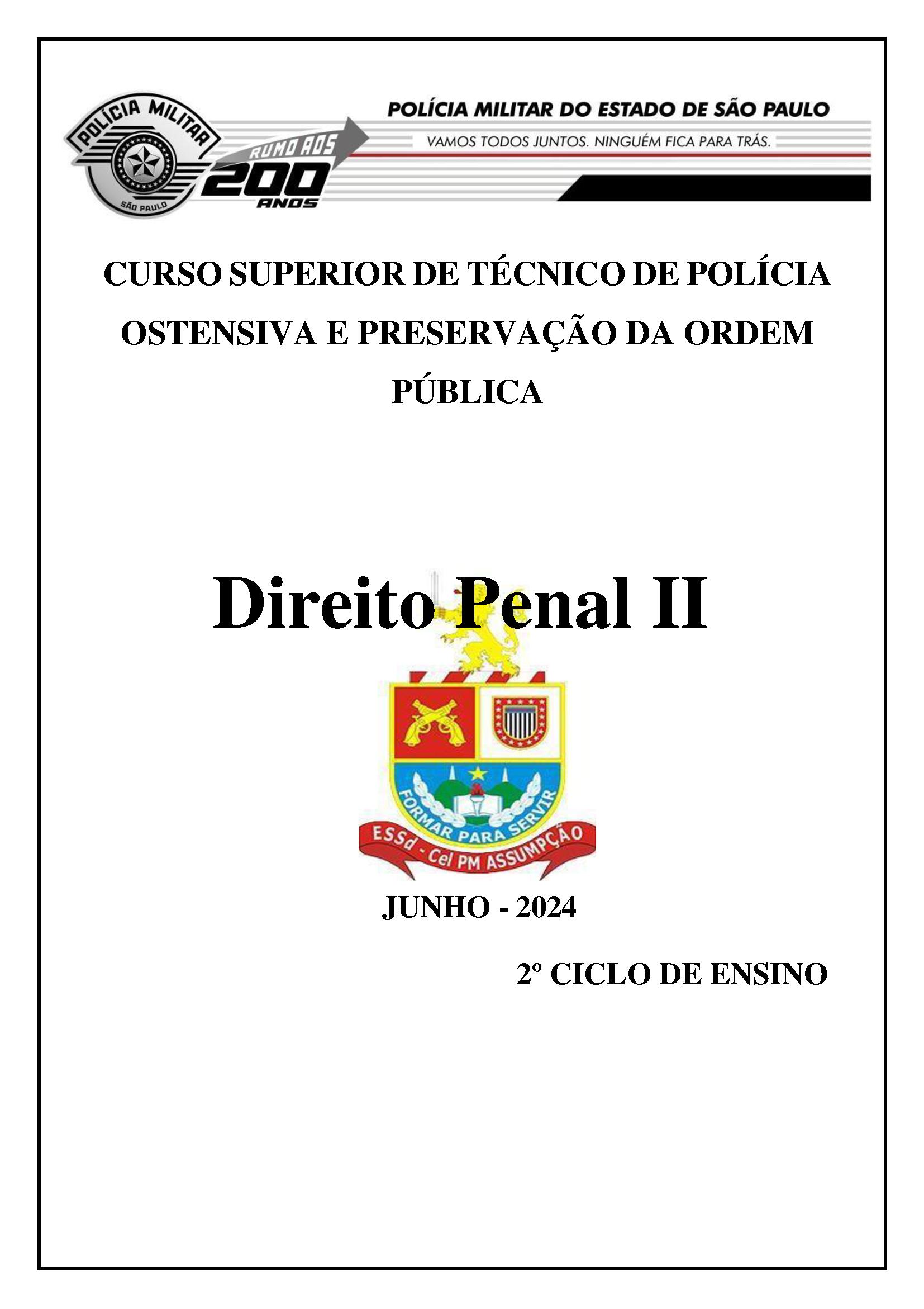 Direito Penal II