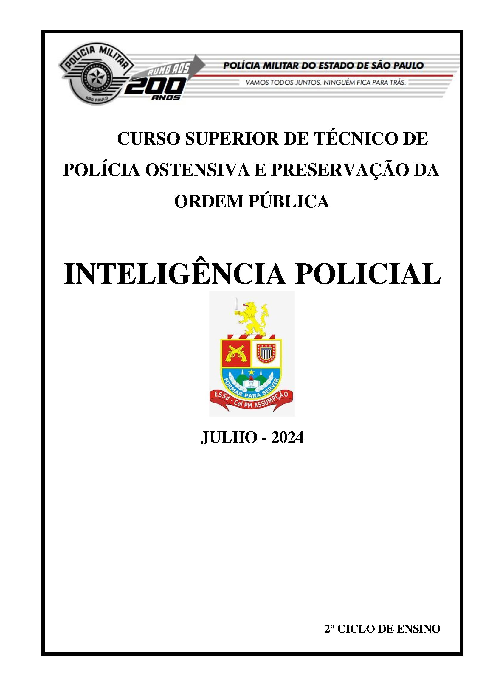 Inteligência Policial