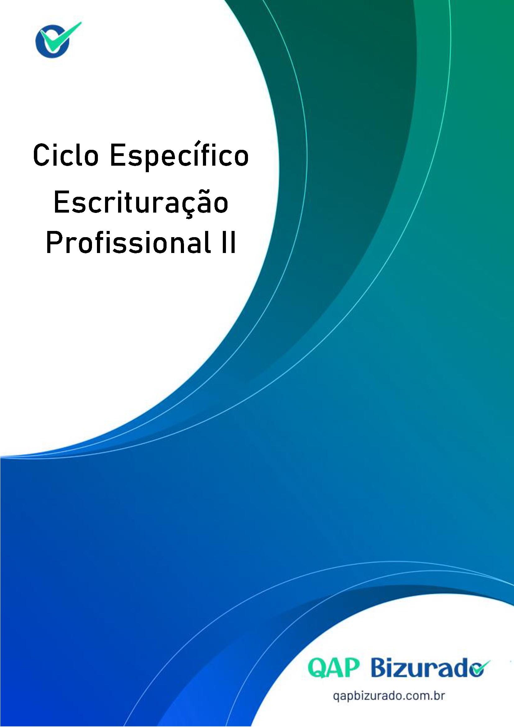 Escrituração Profissional